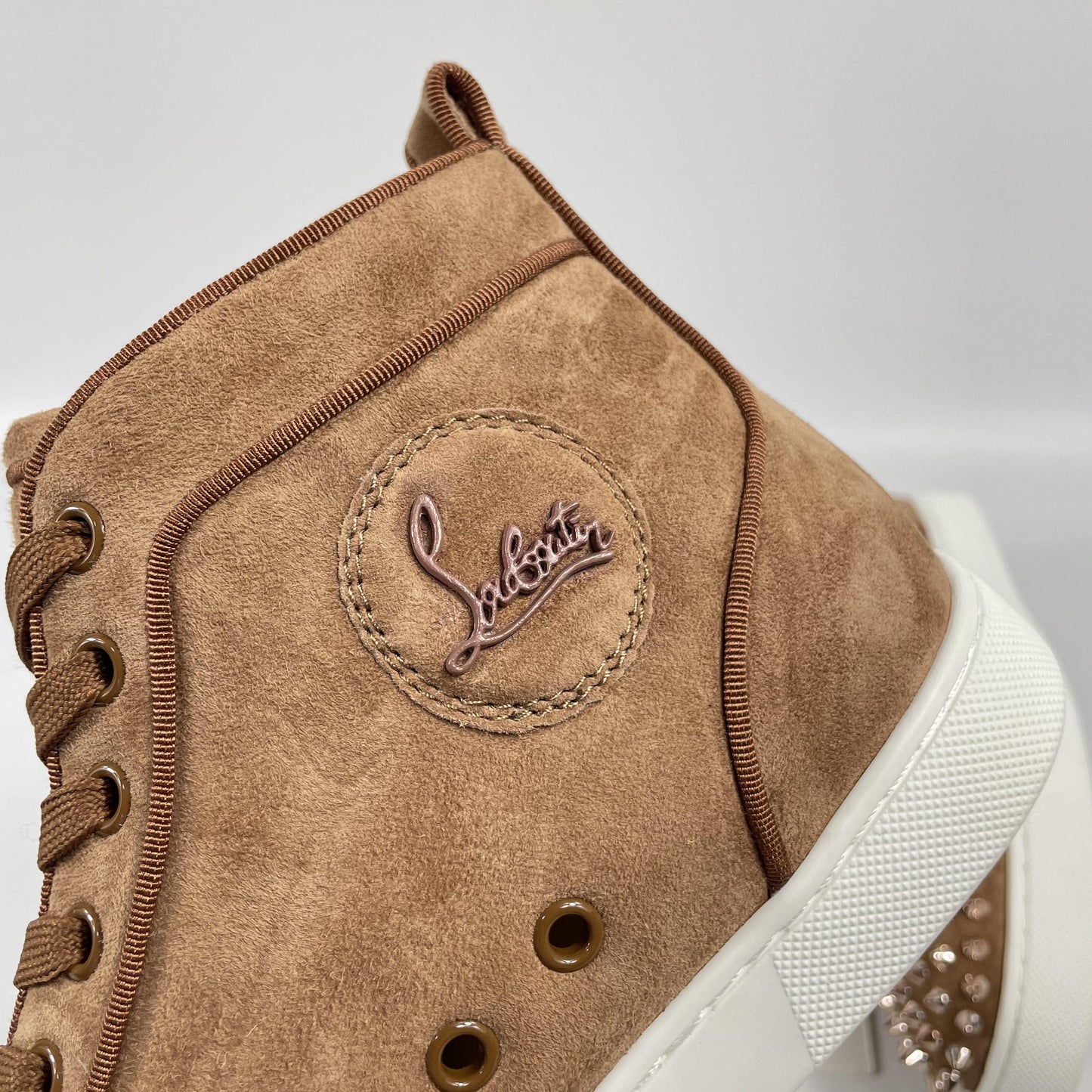 Christian Loubutin hightop sneakers