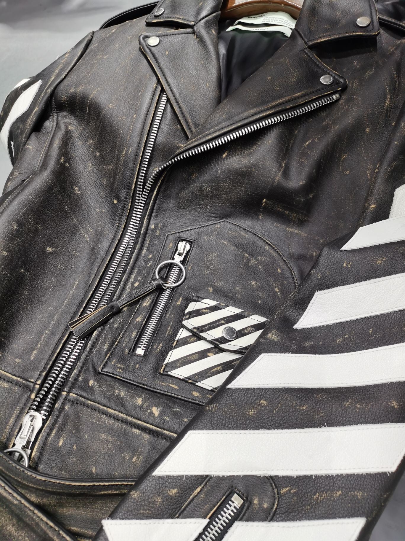 Offwhite Leather jacket