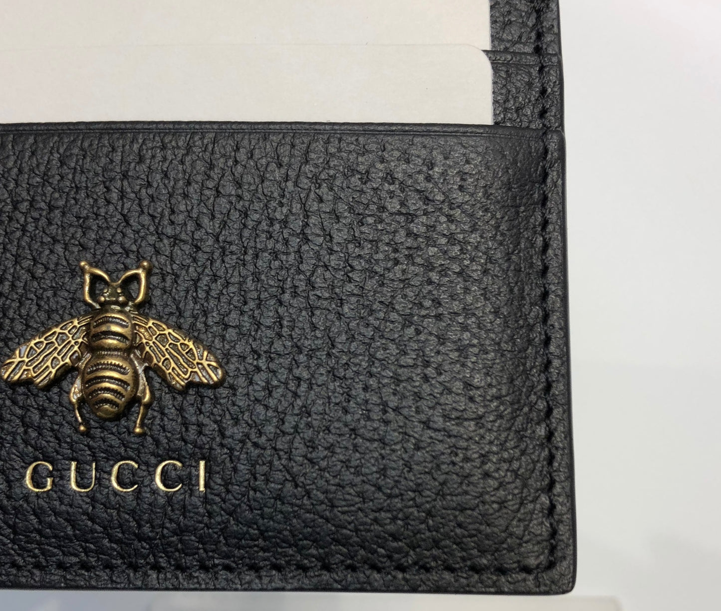 Gucci bee cardholder men wallet