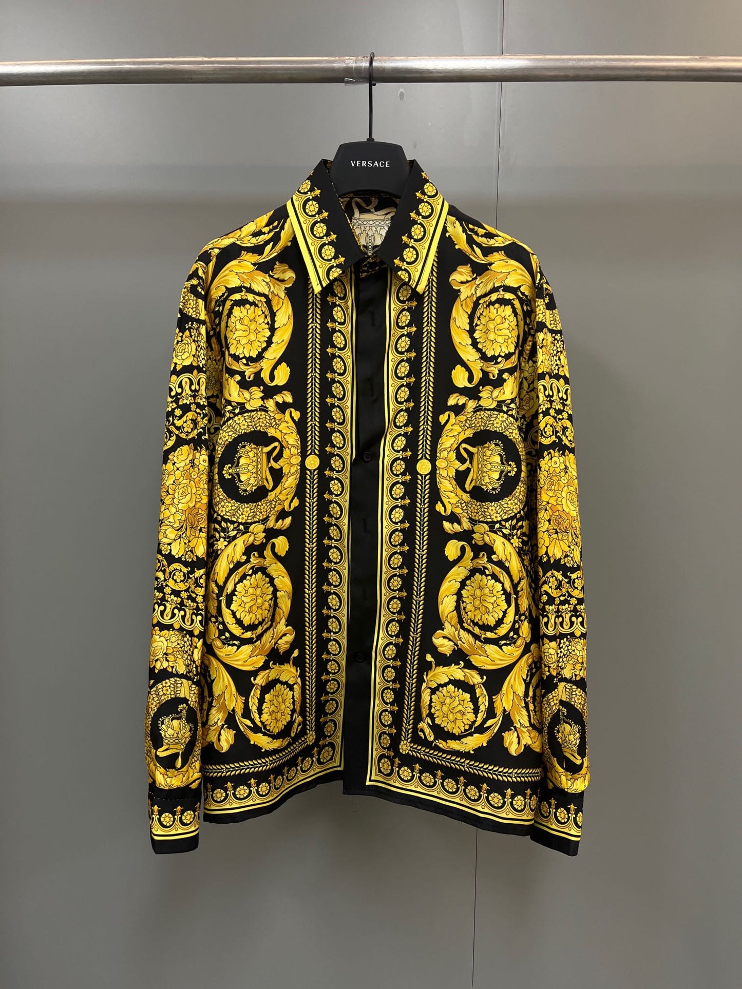Versace silk shirt