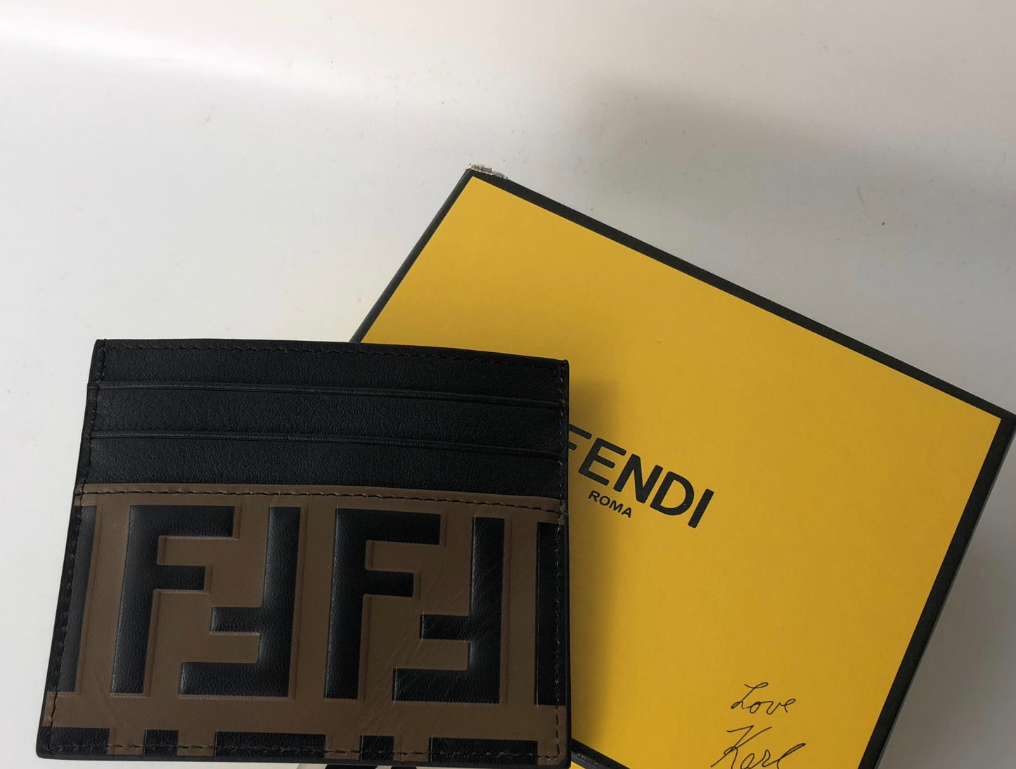 Fendi men cardholder wallet