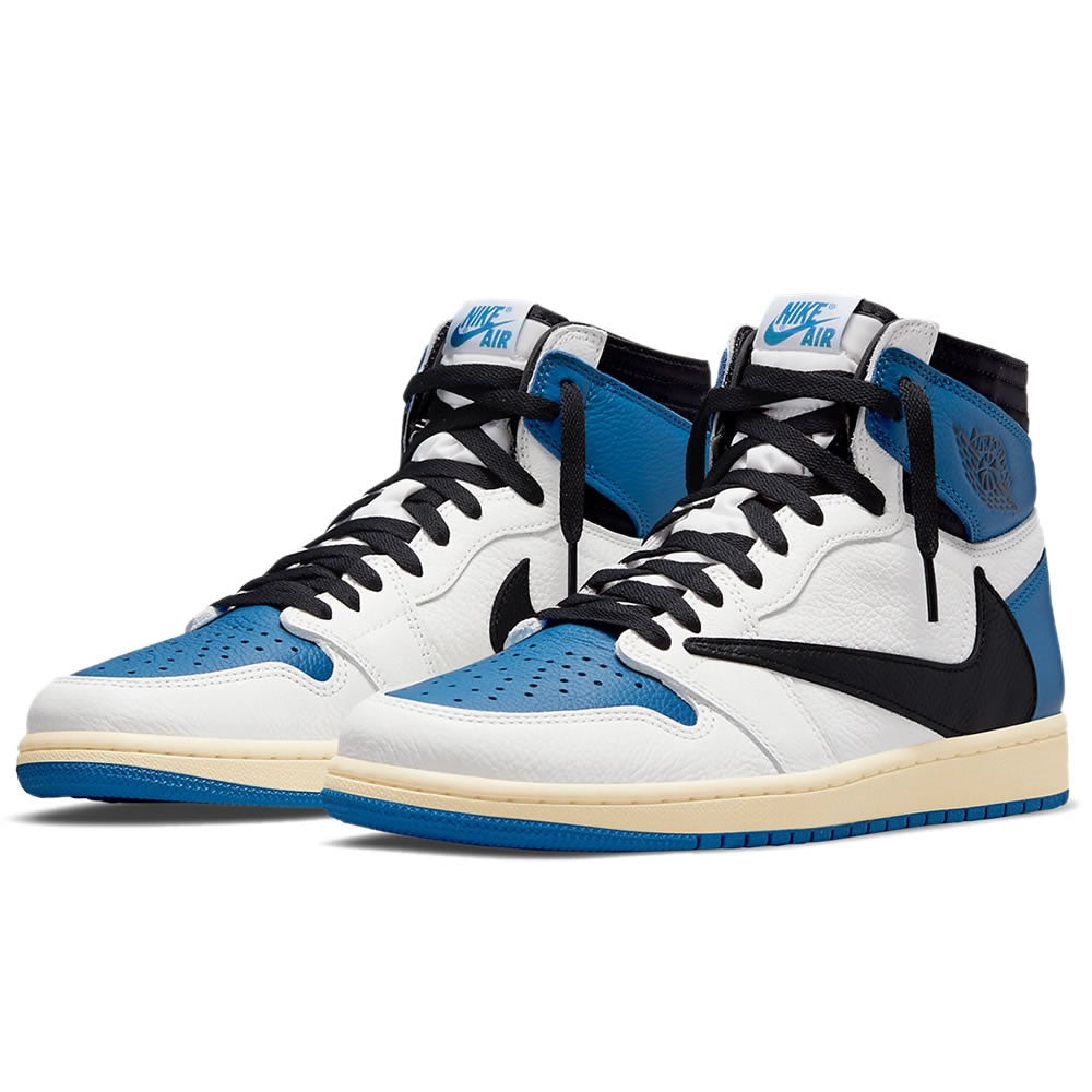 Travis Scott x Jordan 1 fragment sneakers