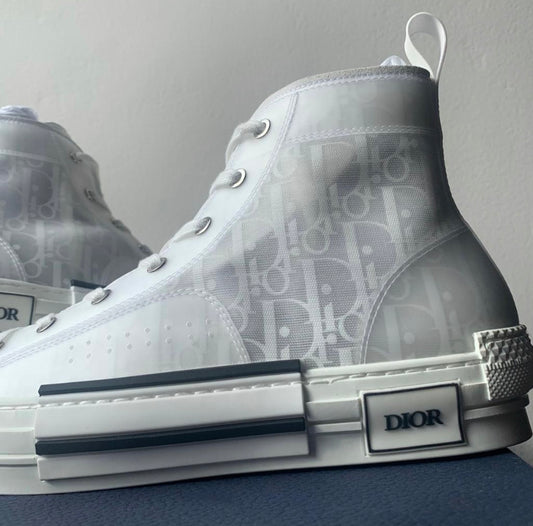 Dior B23 Hightop white sneakers