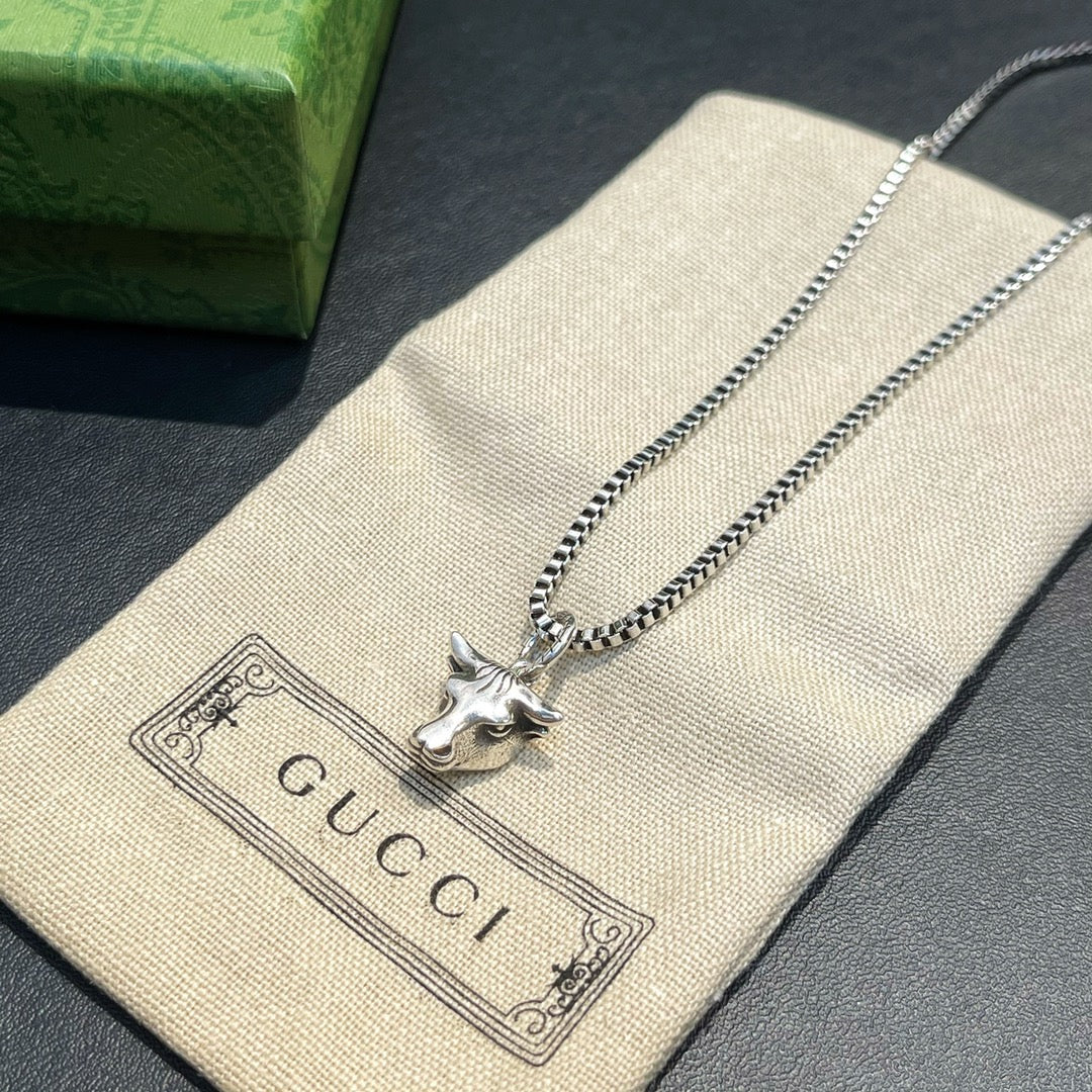 Gucci bull necklace jewelry